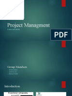 Project Managment: X-Ray Machine