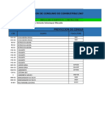 PROYECCION DE COMBUSTIBLE Ult