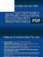 The Central Sales Tax Act 1956