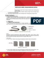 BAB 3 TEKNIK INSTALASI KABEL RUMAH Atau GEDUNG (IKR Atau G)