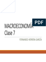 Macroeconomía Clase 7