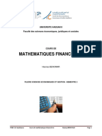 Cours Et TD Mathématiques Financières Hasnaa Benomar 2020