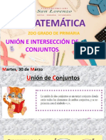 Unión e Intersección de Conjuntos