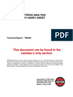 AWHEM TR0502 A Series of Stress Analysis Documents by Harry Sweet (Cover)