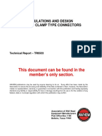 AWHEM TR0503 Stress Calculations and Design Criteria For Clamp Type Connectors (Cover)