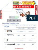 Unidades de Longitud Para Primer Grado de Primaria