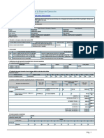 Formato N°08-A Registros en La Fase de Ejecución: ETAPA: Expediente Técnico (B) Estado: en Registro