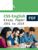 css english essay paper
