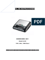 KJ-303 manual de usuario
