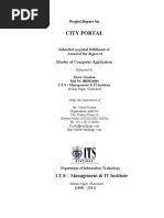 Download My City Portal by Nishant Mittal SN54264106 doc pdf