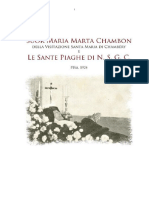 Suor Maria-Marta Chambon, Le Sante Piaghe Di Nostro Signore G.C.