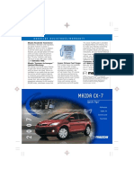 (MAZDA) Manual de Propietario Guia Rapida Mazda CX7