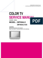 Color TV: Service Manual
