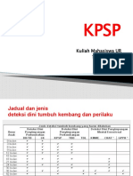 Skrining Perkembangn Dengan KPSP