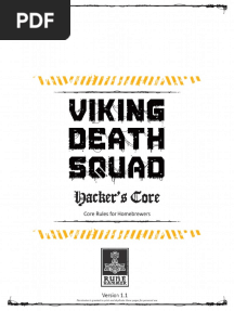 VIKING DEATH SQUAD Tactics