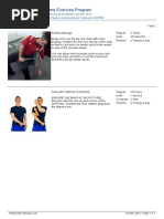 Anterior Innominate Muscle Energy Exercise | PDF