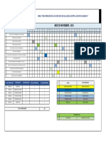 Cronograma de Inspecciones Noviembre 2021