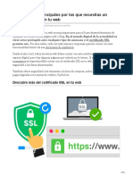 9 razones para un certificado SSL