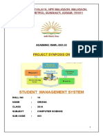 Student Management System: Kendriya Vidyalaya, NFR Maligaon, Maligaon, Kamrup (Metro), Guwahati, Assam, 781011