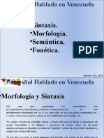 Español Hablado en Venezuela
