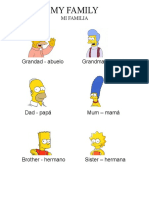 Family Ingles Simpsons