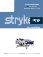 Manual de Operacion Cama Stryker FL27 VERSION 4.0