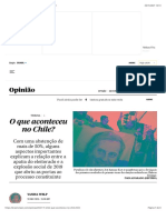 O que aconteceu no Chile? | Opinião | EL PAÍS Brasil