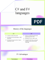 C# and F# Languages