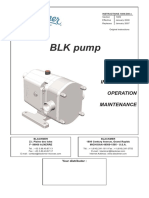 BLK Pump: Installation Operation Maintenance