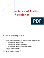 Lecture 2 Professional Skepticism Judgement and Judgement Bias