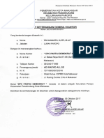 Surat Keterangan Domisili Mks