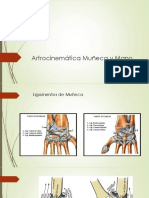 Artrocinemática Muñeca y Mano