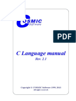 C Language Manual: Osmic