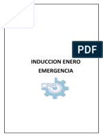 Inducción Enero Emergencia Inspecciones Residuos