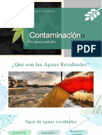 Contaminación de Aguas Residuales