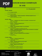 Atualidades Em Manejo Com Aves
