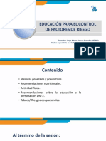 Tema 3_Educación para el control de factores de riesgo