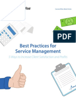 Best Practices For Service Management: 5 Ways To Increase Client Satisfaction and Profits