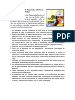 Código de Ética de La Seguridad y Salud en El Trabajo