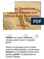 Gluten Sensitivity, Coeliac Disease and Brain Health