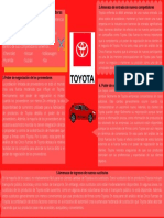Análisis de las Cinco Fuerzas de Porter de Toyota: Rivalidad entre competidores, amenaza de nuevos participantes, poder de negociación de proveedores y clientes, y amenaza de sustitutos
