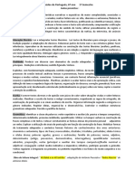 Conteúdos de Português do 6o ano: Leitura, Educação Literária, Oralidade e Escrita