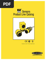 Sensors Product Line Catalog: Listed