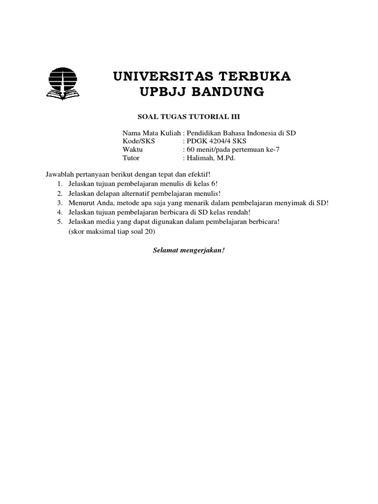 Tugas Tutorial 3 | PDF
