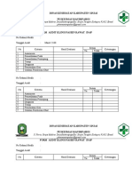 form audit klinik