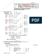 Design of Load Bearing Interior Walls (Empirical Method)