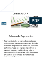 Balanço de Pagamentos: Transações Correntes e Conta de Capitais