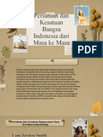 Persatuan Dan Kesatuan Bangsa Indonesia Dari Masa Ke Masa