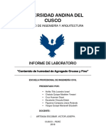 Contenido de Humedad de Agregado Grueso y Fino