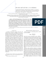 Plant Growth Rates and Seed Size, A Re-Evaluation